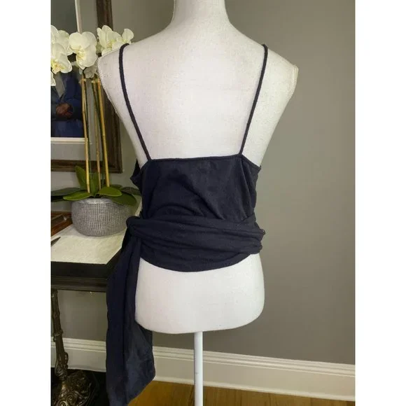 Free People Nikki Sleeveless Tank Top Black Women's Size S - Picture 7 of 8